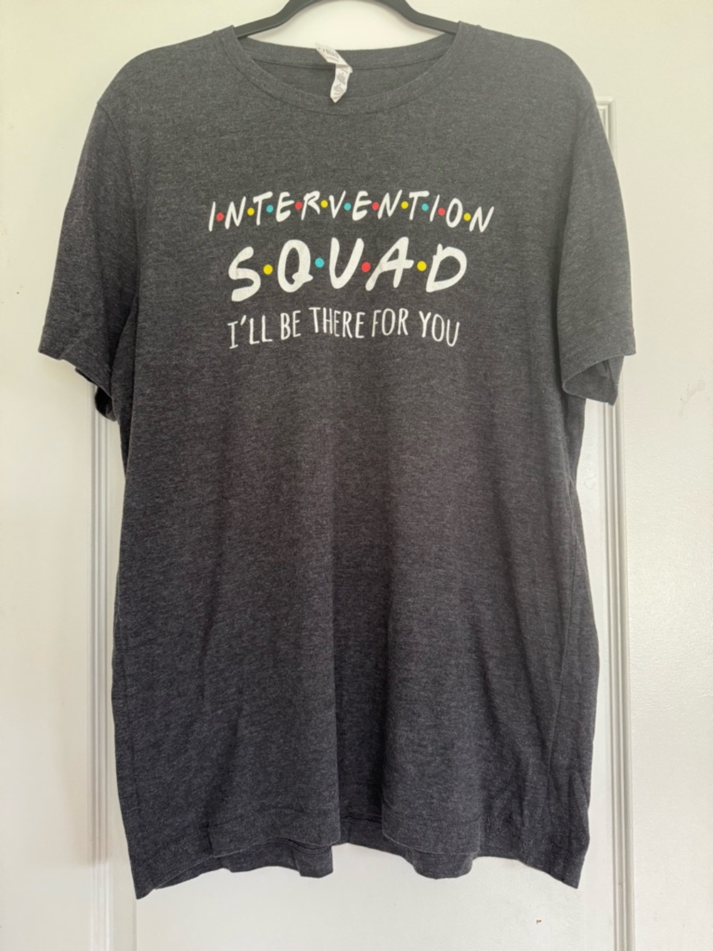 Friends Inspired Intervention Squad T Shirt L Graphic TV Show Tee